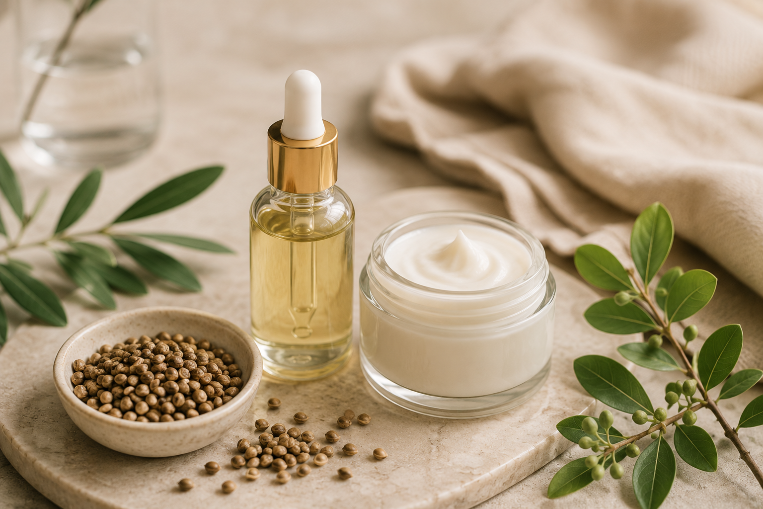 Vad betyder Cannabis Sativa Seed Oil i innehållsförteckningen?