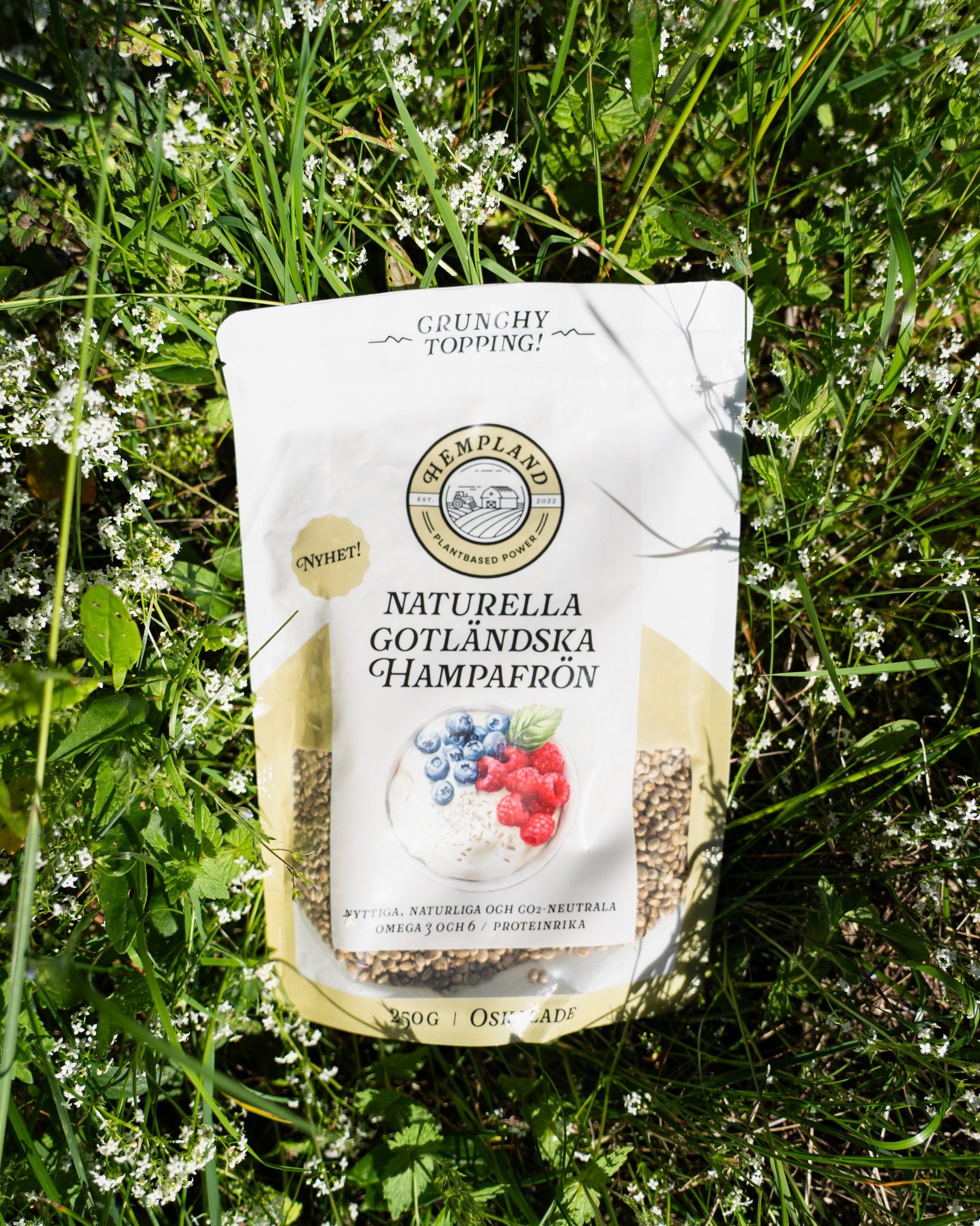 Naturella Gotländska Hampafrön - Oskalade